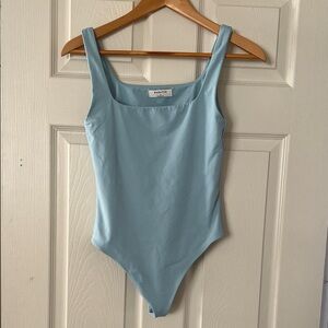ARITZIA blue bodysuit